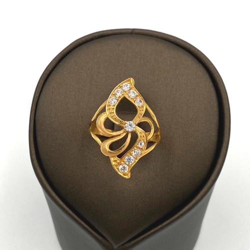 خاتم ذهب عيار 21