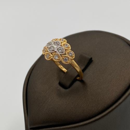 خاتم ذهب عيار 21