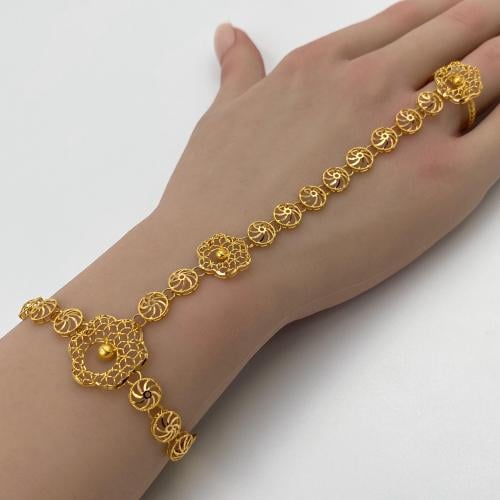 كف ذهب عيار 21 خاتم واحد