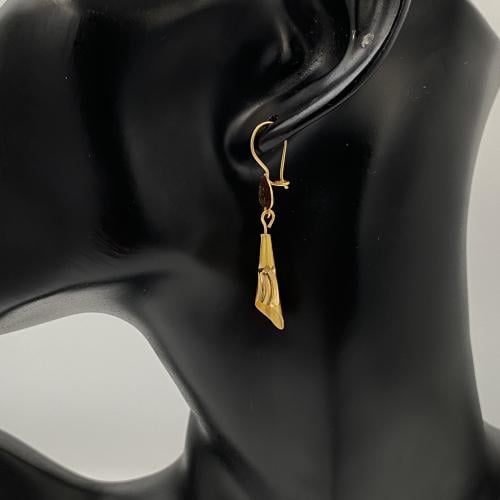 حلق ذهب عيار 21