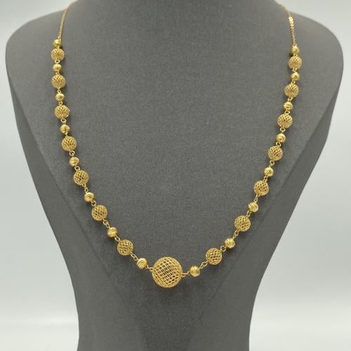 عقد سبحة ذهب عيار 21