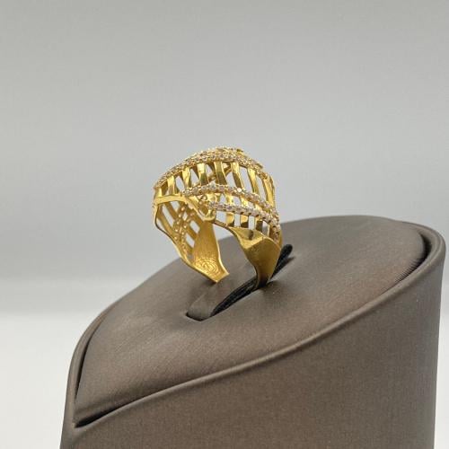 خاتم ذهب عيار 18