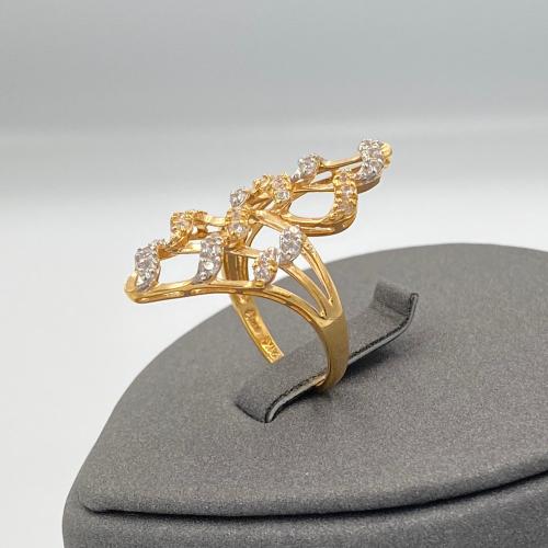 خاتم ذهب عيار 21