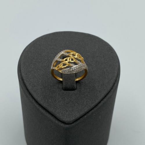 خاتم ذهب عيار 21