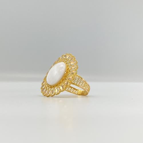 خاتم ذهب عيار 21 فخم ومتميز