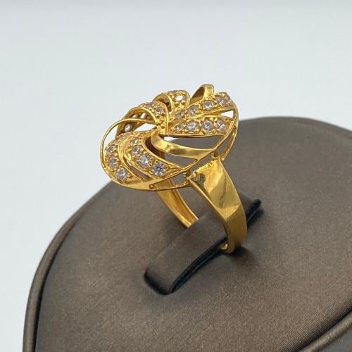 خاتم ذهب عيار 21