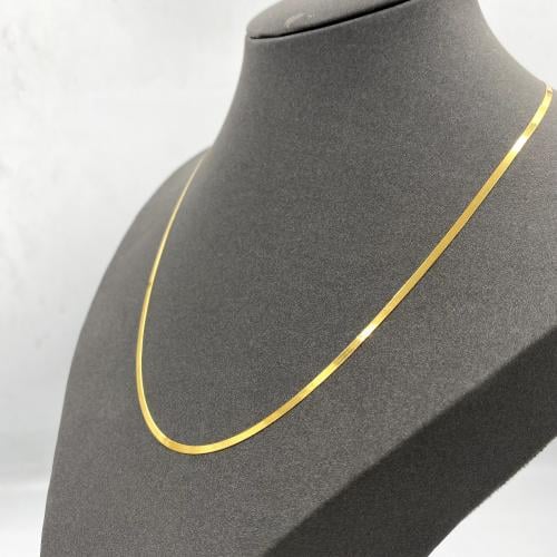 سلسال فلات ذهب صافي عيار 21