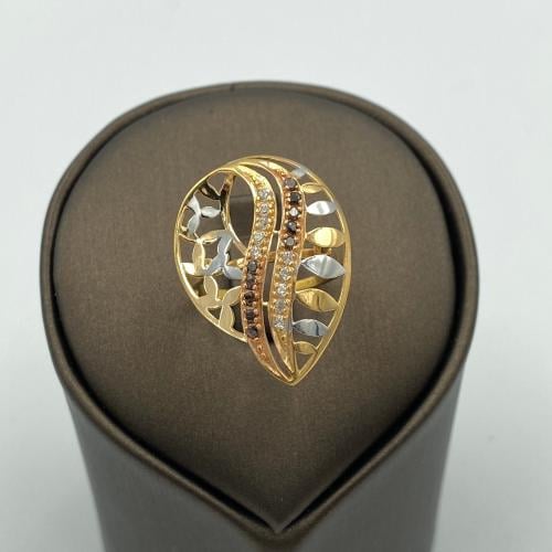 خاتم ذهب عيار 21