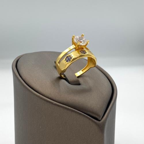 خاتم ذهب عيار 21