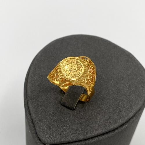 خاتم ذهب عيار 21