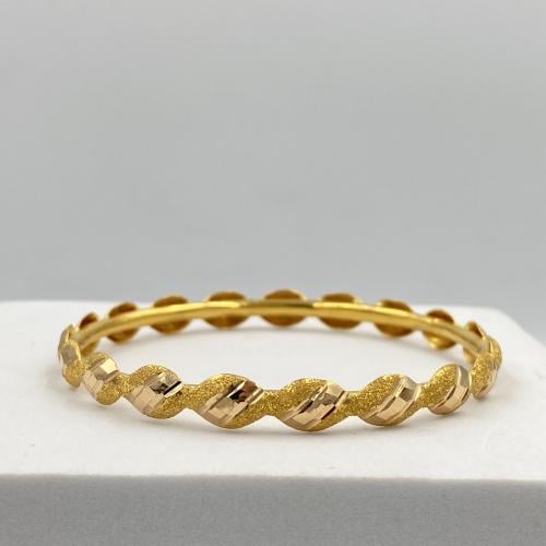 غويشه ذهب عيار 21 أجمل الغوايش وأحدث تصميم