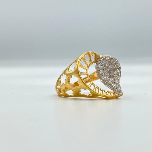 خاتم ذهب عيار 21