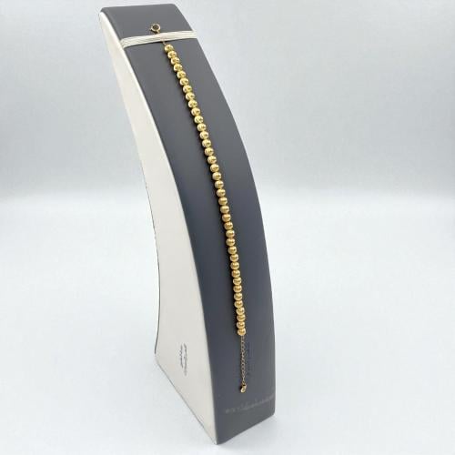 اسوارة ذهب صافي عيار 18 حبات متميزة