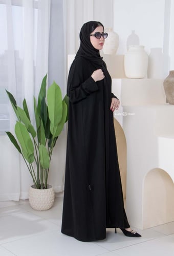 عباية الفخامة لوجو من الخلف