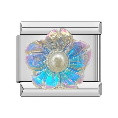 Purple n’ blue 3d flower