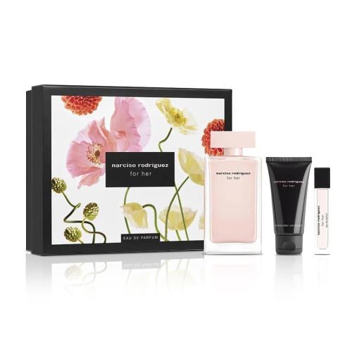 نارسيسو رودريغز فور هير مجموعة هدايا - 4 قطع