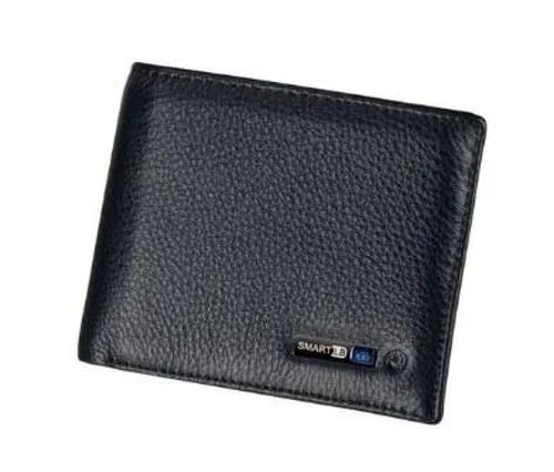 محفظة ذكية للرجال مصنوعة من الجلد الطبيعي عالي الج...