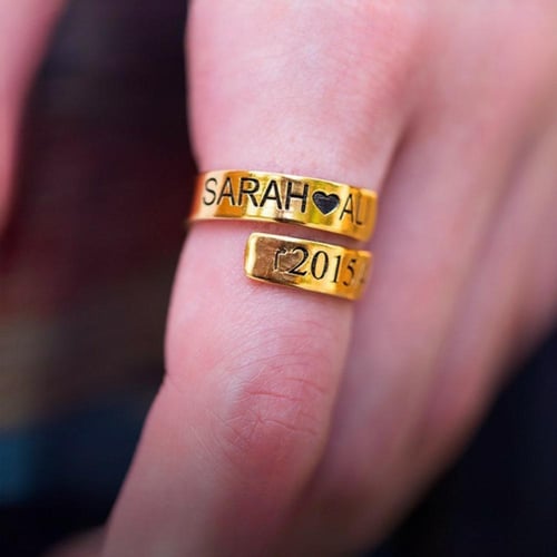 خاتم بالاسم والتأريج حسب الطلب