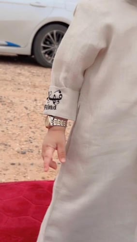 ثوب أطفال كشخة العيد ومواليد تصميم كويتي