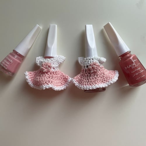 توزيعات مناكير او فواحه مع كروشيه او عطر نص توله م...