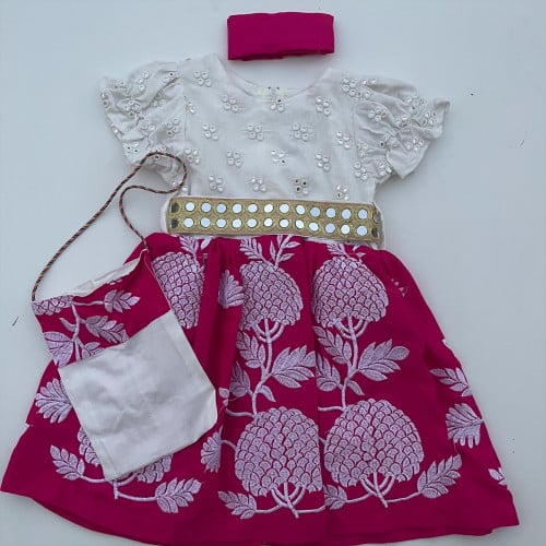 فستان 3 قطع مقاس سنتين