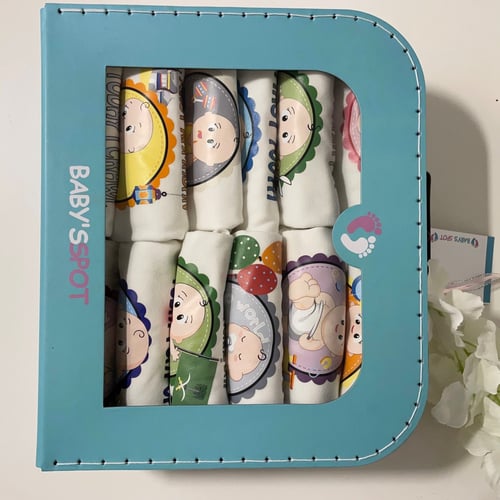 بكج هديه عباره عن طقم 12 بربتوز لمراحل عمر الطفل م...