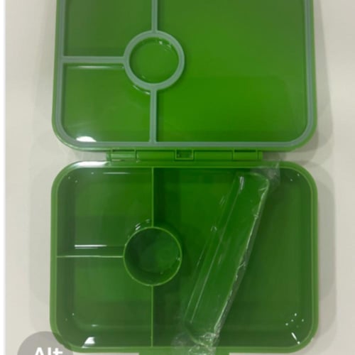 علبه اكل مع ستكر الاسم