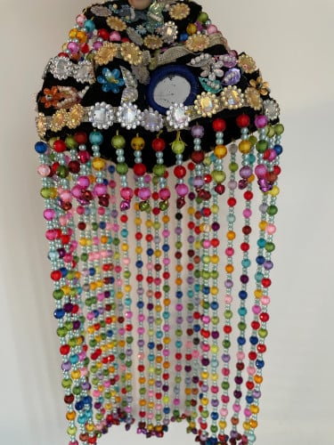 قبعه للراس شغل يدوي