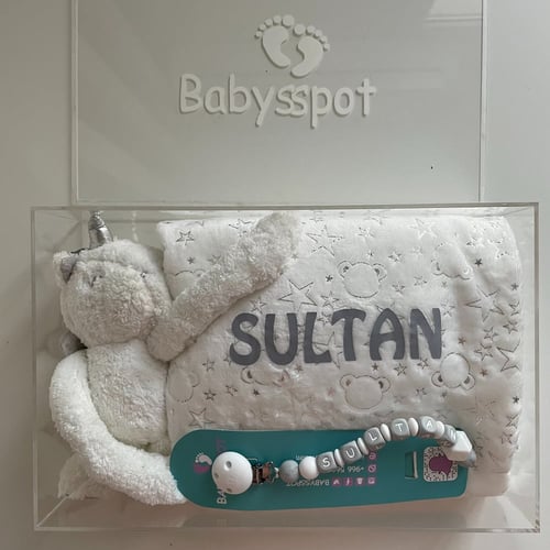 هديه بطانيه ودبدوب وبوكس كرتوني