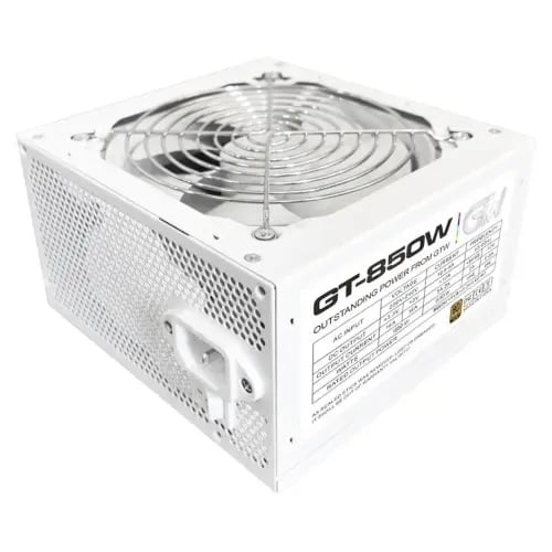GTW 850W 80 PLUS BRONZ POWER SUPPLY 850 WATT WHITE