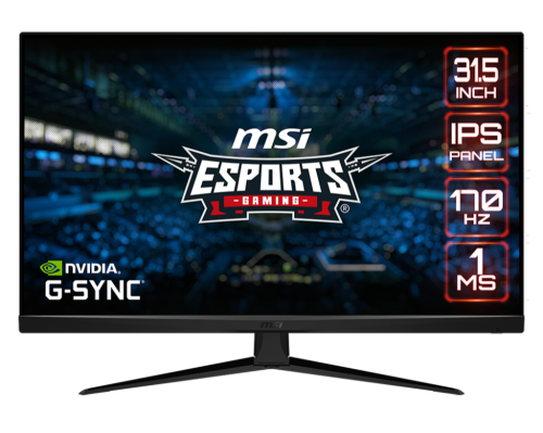 شاشة الألعاب MSI G321Q بحجم 32 بوصة، دقة QHD، 170H...