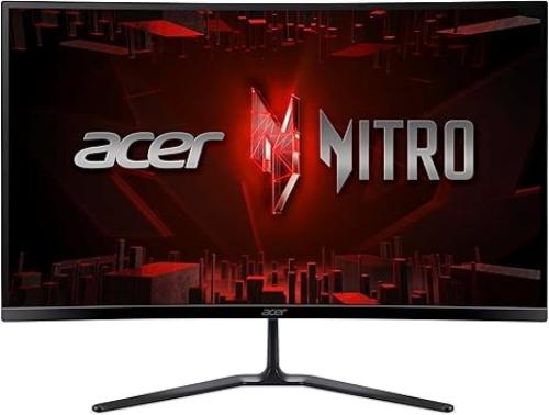 "شاشة Acer Nitro 27 بوصة منحنية FHD – 280Hz، FreeSync، 1ms VRB"