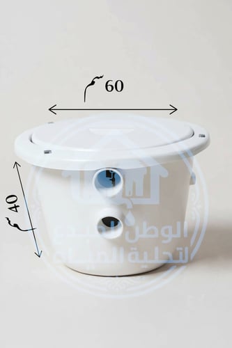 مصيدة زيوت فايبر جلاس 40*60سم