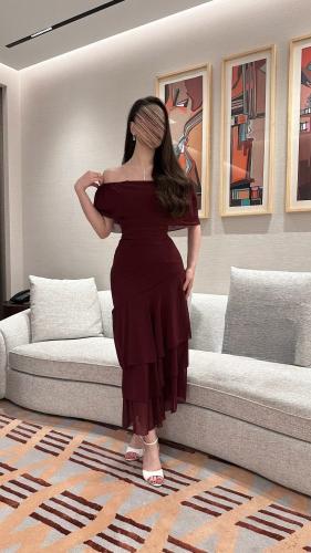 فستان ناعم جورجيت