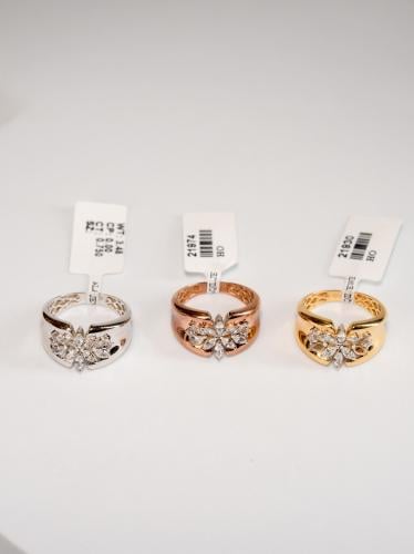 Yellow gold ring Italian design (3.53 grams - 18 k...