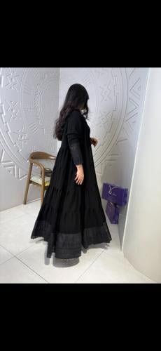 Layered abaya