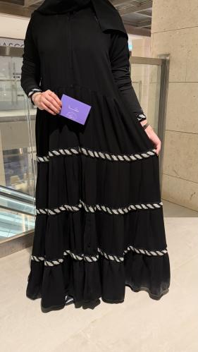 Diamond abaya