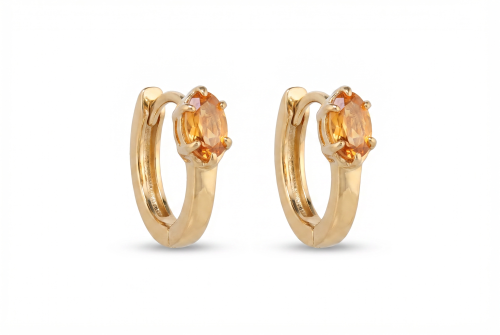 Yellow Citrine Earrings