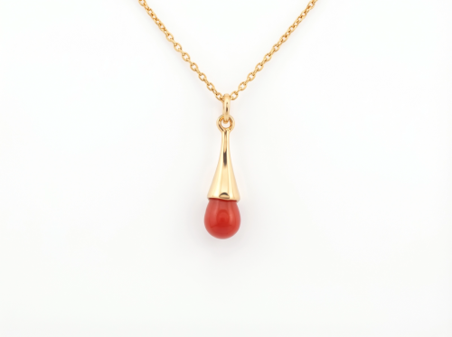 Carnelian Pendant Necklace