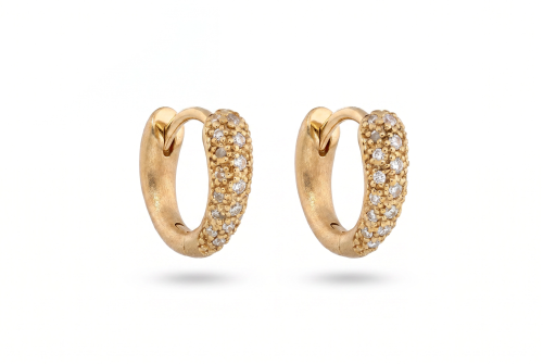 Pavé Zircon Earrings