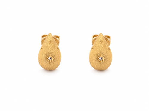Teardrop Zircon Earrings