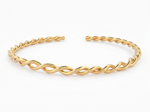 Twisted Open Cuff Bracelet