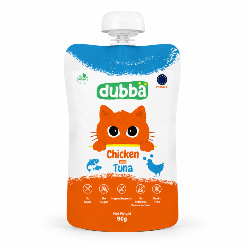 عصارة dubba دجاج وتونه 90g