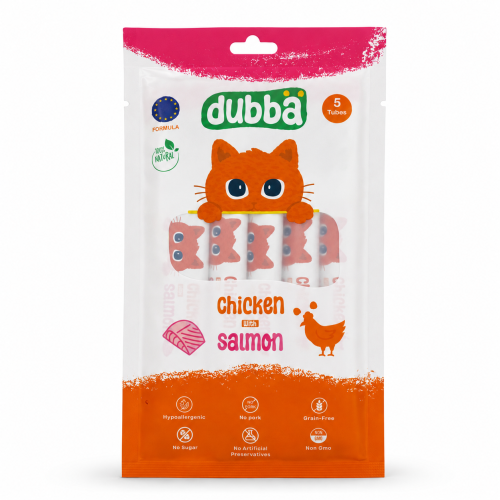 مكافات dubba دجاج وسلمون 5 أظرف