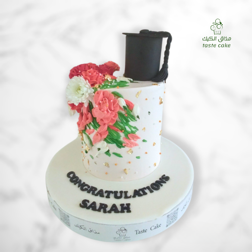 كيك تخرج تصميم راقي