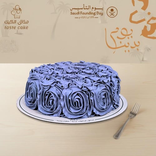 روز كيك بنفسجي