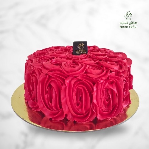 روز كيك احمر