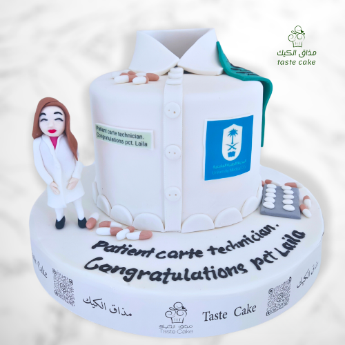 كيك تخرج دكتورة بثيم تخرج طب