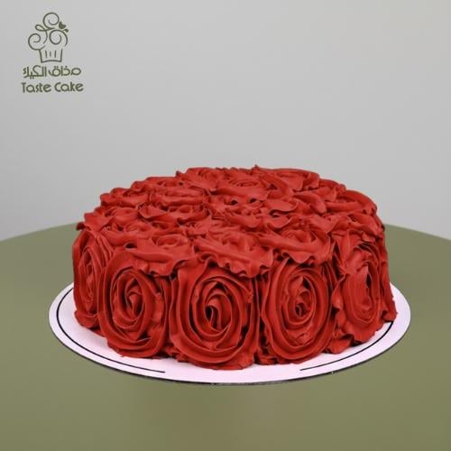 روز كيك احمر