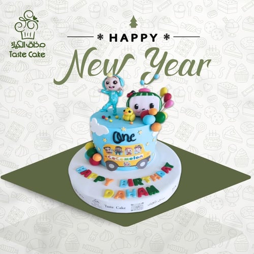 كيك عيد ميلاد كوكو ميلون